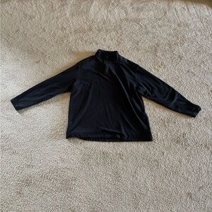 Wrangler Black Half-Zip Sweatshirt